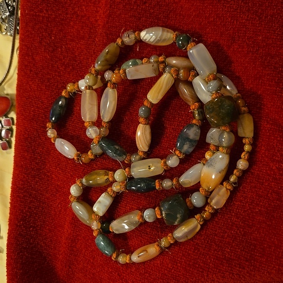 Vintage Jewelry - Vintage Beggar Bead Necklace